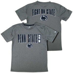 charcoal youth performance t-shirt Penn State Nittany Lions